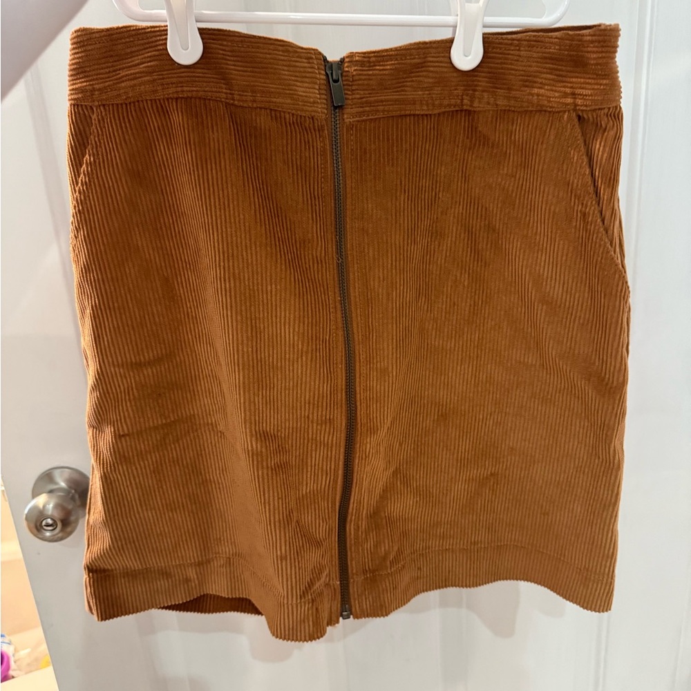 GAP Brown Corduroy Mini Skirt